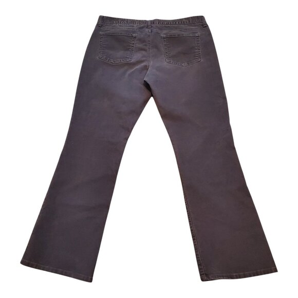 GAP 1969 SZ 14 Limited Edition Corduroy 5 Pocket Bootcut Mid Rise Jeans Brown - Picture 7 of 9